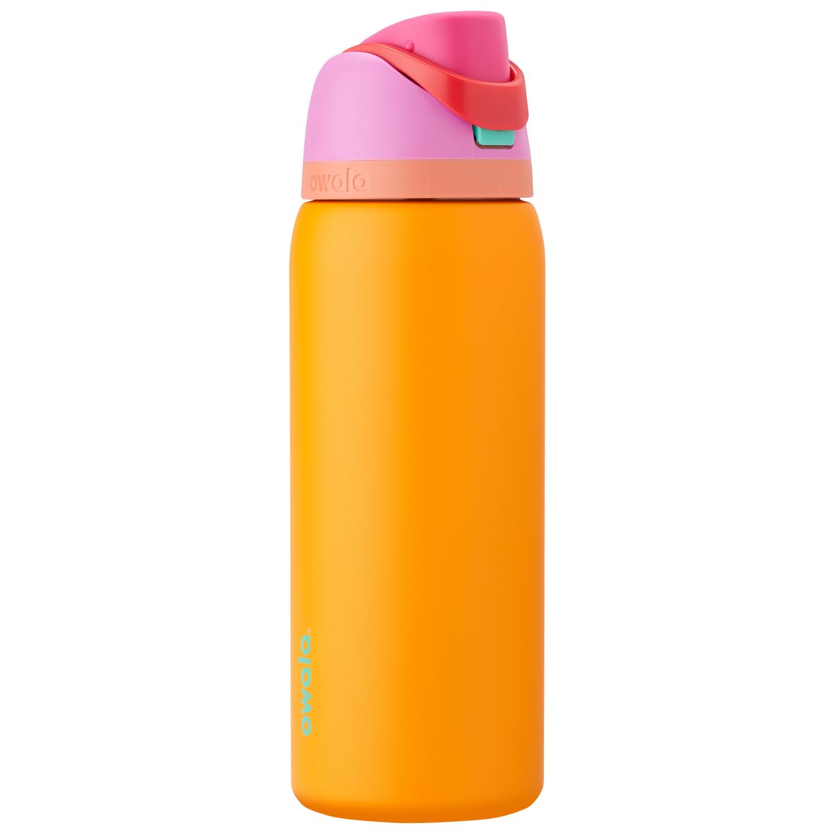 Owala FreeSip Insulated Stainless Steel Water Bottle with Straw for Sports, Travel, and School BPA-Free Sports Water Bottle, 32 oz, Boneyard (Pack of 6)