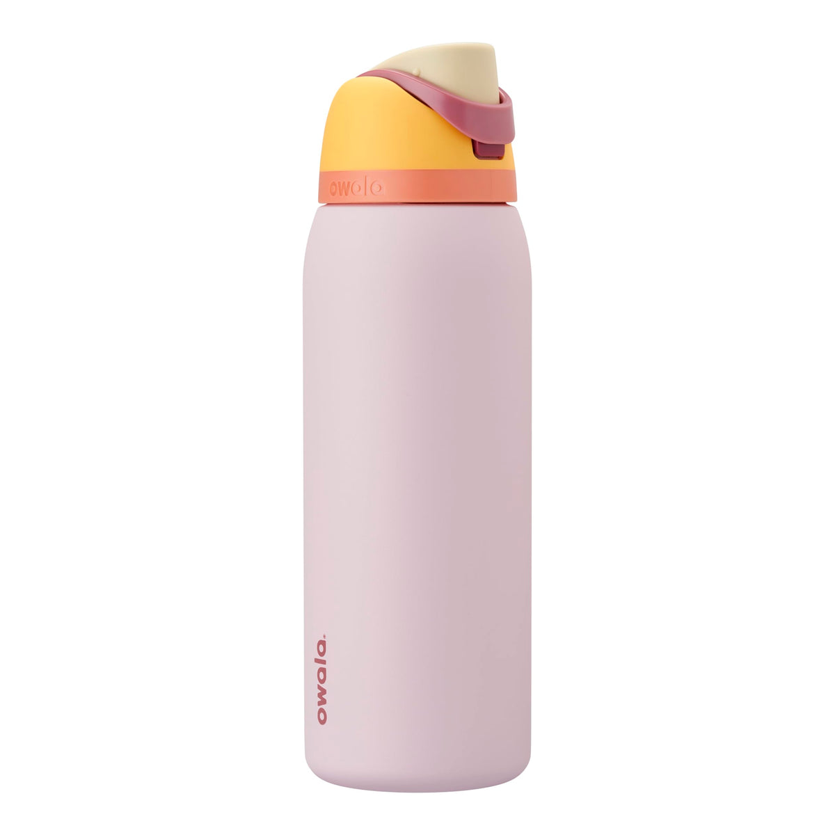 Owala FreeSip Insulated Stainless Steel Water Bottle with Straw for Sports, Travel, and School BPA-Free Sports Water Bottle, 32 oz, Boneyard (Pack of 6)