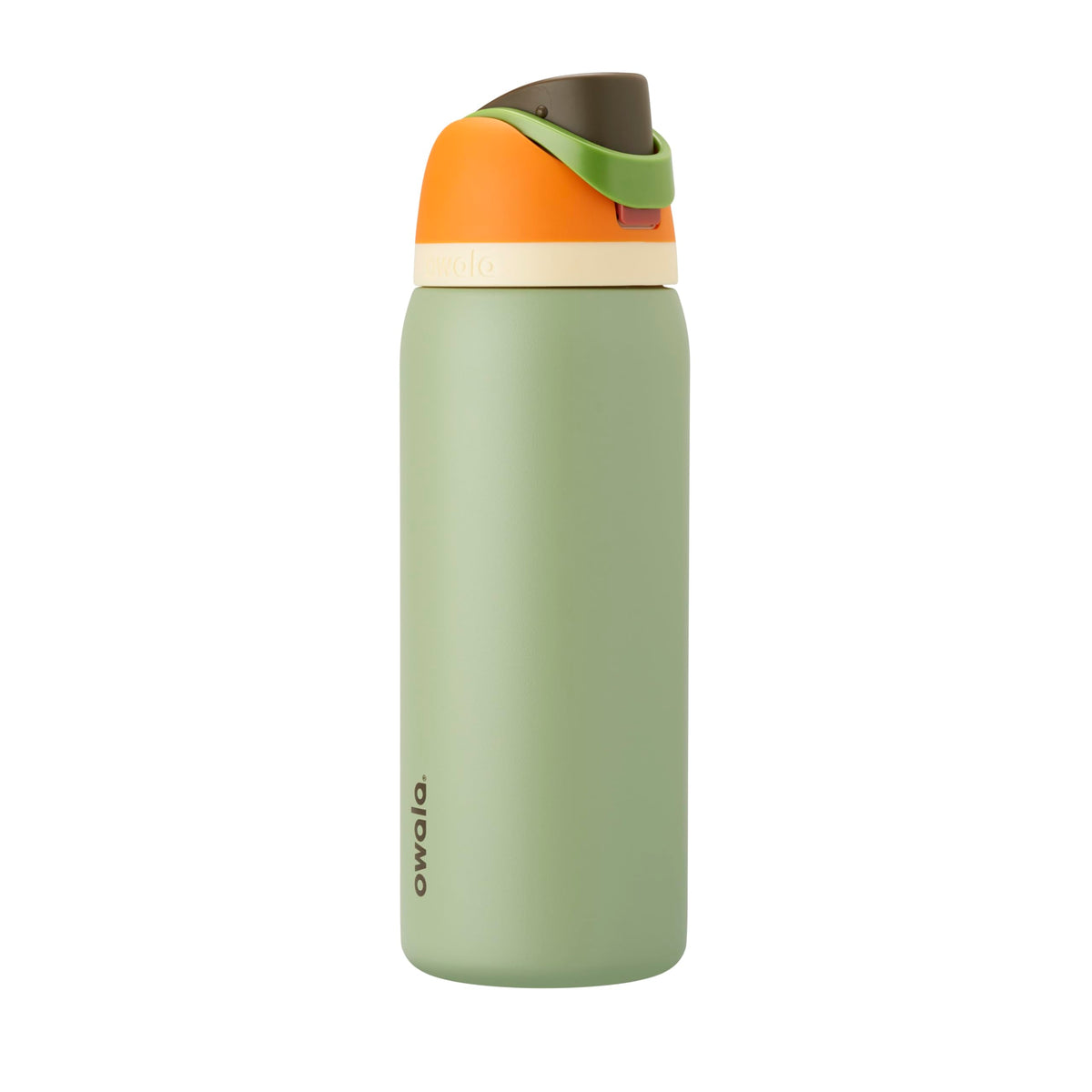 Owala FreeSip Insulated Stainless Steel Water Bottle with Straw for Sports, Travel, and School BPA-Free Sports Water Bottle, 32 oz, Boneyard (Pack of 6)