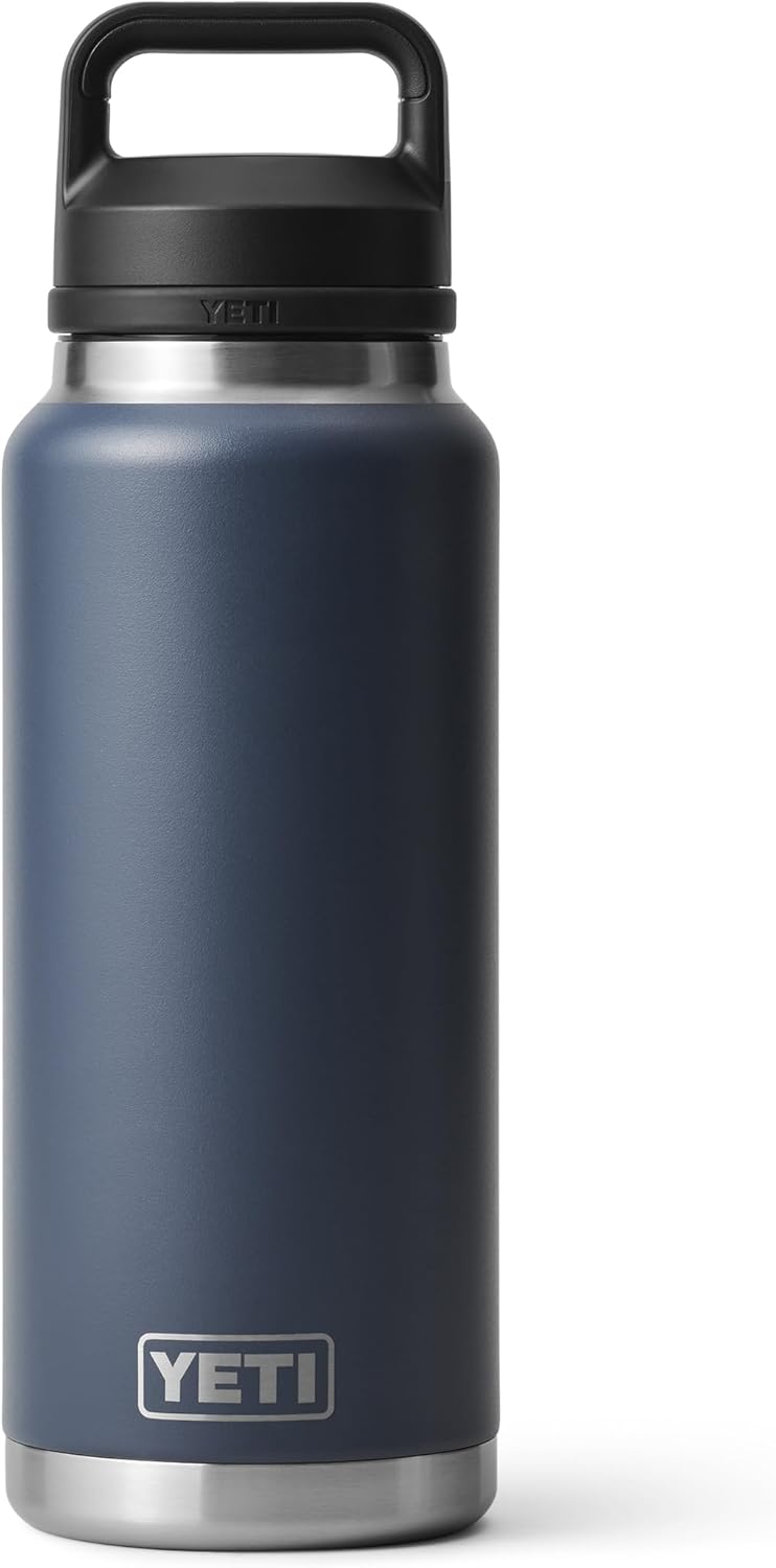 YETI Rambler 36 oz Bottle, Vacuum Insulated, Leakproof, Stainless Steel with Chug Cap | Vacuum Insulated, Leakproof, with Chug Cap